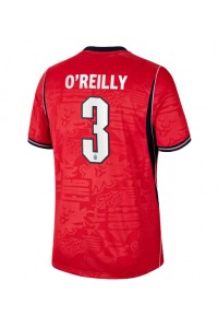 Englanti Nico O'Reilly #3 Jalkapallovaatteet Vieraspaita MM-kisat 2026 Lyhythihainen
